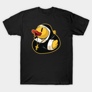 Funny Catholic Nun Rubber Ducky T-Shirt